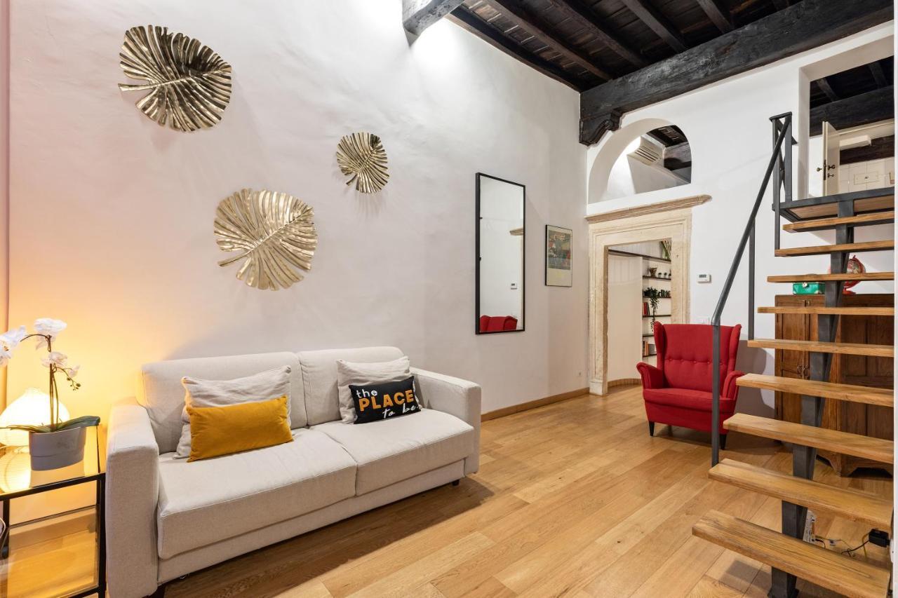 Rome As You Feel - Charming Loft In Navonaアパートメント エクステリア 写真
